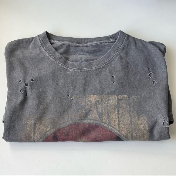 Distressed Jimi Hendrix Graphic Tee Sz M/L - Picture 5 of 5